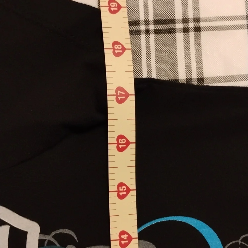 Carolina Panthers Women's Reebok Black Graphic T-Shirt Large New - Picture 6 of 6